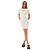 Vestido Easy Lança Perfume Curto AV24 Off White Feminino - Imagem 3