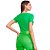 Blusa Colcci Canelado Slim VE24 Verde Feminino - Imagem 2