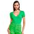 Blusa Colcci Canelado Slim VE24 Verde Feminino - Imagem 1