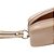 Bolsa Clutch Easy Lança Perfume Alça AV24 Bege Feminino - Imagem 5