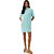 Vestido Curto Lança Perfume Gola Alta AV24 Azul Feminino - Imagem 1
