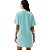 Vestido Curto Lança Perfume Gola Alta AV24 Azul Feminino - Imagem 2