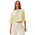 Camiseta Easy Lança Perfume Oversized AV24 Amarelo Feminino - Imagem 1