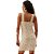 Vestido Tricot Lança Perfume Logomania AV24 Bege Feminino - Imagem 2
