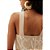 Vestido Tricot Lança Perfume Logomania AV24 Bege Feminino - Imagem 4