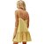 Vestido Curto Lança Perfume De Alça AV24 Amarelo Feminino - Imagem 2