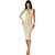 Vestido Tricot Lança Perfume Midi AV24 Off White Feminino - Imagem 1