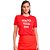 Camiseta Colcci Comfort VE24 Vermelho Feminino - Imagem 1