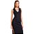 Vestido Colcci Canelado Slim VE24 Preto Feminino - Imagem 3