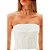 Vestido Easy Lança Perfume Corset AV24 Off White Feminino - Imagem 4