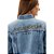 Jaqueta Jeans Easy Lança Perfume Trucker AV24 Azul Feminino - Imagem 4