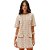 Vestido Curto Lança Perfume Signature AV24 Marrom Feminino - Imagem 1