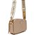 Bolsa Crossbody Easy Lança Perfume Alça AV24 Bege Feminino - Imagem 1