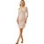Vestido Curto Lança Perfume Torção AV24 Rosa Feminino - Imagem 3