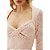 Vestido Curto Lança Perfume Torção AV24 Rosa Feminino - Imagem 5