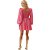 Vestido Curto Lança Perfume Fashion AV24 Rosa Feminino - Imagem 2