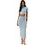 Blusa Lança Perfume Cropped AV24 Azul Feminino - Imagem 3