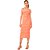 Vestido Colcci Canelado Comfort Slim AV24 Rosa Feminino - Imagem 1