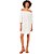 Vestido Linho Colcci Ombro a Ombro AV24 Off White Feminino - Imagem 3