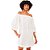 Vestido Linho Colcci Ombro a Ombro AV24 Off White Feminino - Imagem 1
