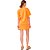 Vestido Colcci Loose AV24 Laranja Feminino - Imagem 4