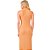 Vestido Colcci Canelado Slim AV24 Marrom Feminino - Imagem 4