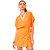 Vestido Colcci Confort Shape AV24 Laranja Feminino - Imagem 1