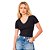 Blusa Colcci Canelado V AV24 Preto Feminino - Imagem 1