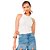 Regata Colcci Canelada Slim VE24 Off White Feminino - Imagem 1