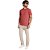 Camiseta Aramis Gola Retilinea VE24 Vermelho Masculino - Imagem 4