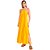 Vestido Linho Colcci Loose VE24 Amarelo Feminino - Imagem 1