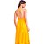 Vestido Linho Colcci Loose VE24 Amarelo Feminino - Imagem 4