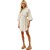 Vestido Lança Perfume Natural Stripes AV24 Bege Feminino - Imagem 1