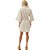 Vestido Lança Perfume Natural Stripes AV24 Bege Feminino - Imagem 2