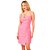 Vestido Linho Colcci Comfort AV24 Rosa Feminino - Imagem 1