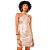 Vestido Colcci Metalizado AV24 Bege Feminino - Imagem 1
