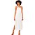 Vestido Linho Colcci AV24 Off White Feminino - Imagem 1