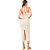 Vestido Colcci Canelado Slim AV24 Bege Feminino - Imagem 2