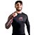 Rash Guard Koral Kombat Manga Longa Preto e Marrom - Imagem 3