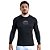 Rash Guard Koral Kombat Manga Longa Preto - Imagem 1