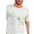 Camiseta Acostamento Flower Wolf VE24 Off White Masculino - Imagem 3