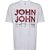 Camiseta John John Downtown Est VE24 Branco Masculino - Imagem 1