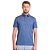 Camisa Polo Aramis Interlock Pima Tech VE24 Azul Masculino - Imagem 1
