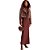 Vestido Super Mid Lança Perfume High OU24 Marrom Feminino - Imagem 2