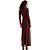 Vestido Super Mid Lança Perfume High OU24 Marrom Feminino - Imagem 4