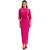 Vestido Super Mid Lança Perfume Torção OU24 Rosa Feminino - Imagem 1