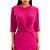 Vestido Super Mid Lança Perfume Torção OU24 Rosa Feminino - Imagem 3