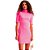 Vestido Curto Lança Perfume Gola Alta OU24 Rosa Feminino - Imagem 1
