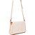 Bolsa Crossbody Lança Perfume Relevo OU24 Bege Feminino - Imagem 1