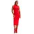 Vestido Super Mid Easy Lança Perfume OU24 Vermelho Feminino - Imagem 1